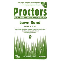 Small Image of 20kg Sack of Proctors Lawn Sand - 285sqm