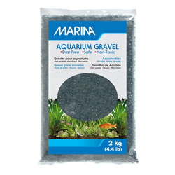 Small Image of Marina Decorative Aquarium Gravel Black 2kg