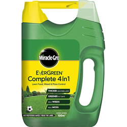 Image of Miracle-Gro Evergreen Complete Lawn Food, Weed & Moss Control - 100m2 (119680)