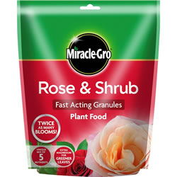 Small Image of Miracle-Gro Rose & Shrub Fast Acting granules Plant Food - 3kg (100063)