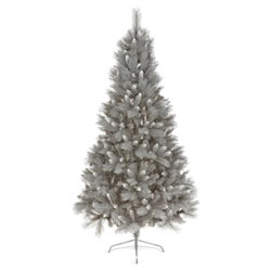 Small Image of Premier 2.1m Silver Tip Fir Grey Christmas Tree (TR700STF)