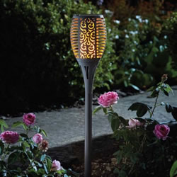 Small Image of Smart Garden Flaming Torch Slate (1012005)