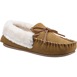 Small Image of Cotswold Tan Sopworth Slippers
