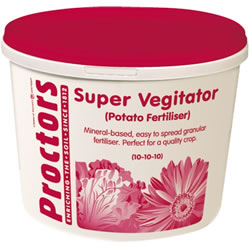 Small Image of 5kg tub of Proctors Potato & Vegetable garden allotment fertiliser airtight