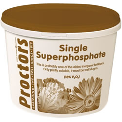 Small Image of 5kg tub of Proctors super phosphate garden fertiliser ideal for veg and digging