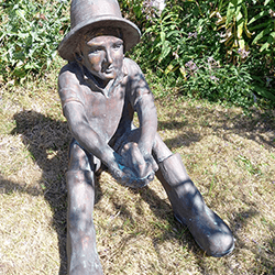 Extra image of Boy In Wellies Ornament