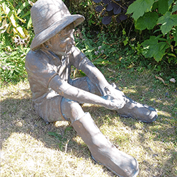 Extra image of Boy In Wellies Ornament