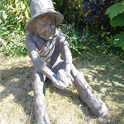 Extra image of Boy In Wellies Ornament