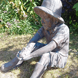 Extra image of Boy In Wellies Ornament