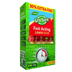 Small Image of Westland Gro-Sure Fast Acting Lawn Seed - 10m2 + 30% Extra Free (20500299)