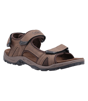 Image of Cotswold Brown Shilton Sandals