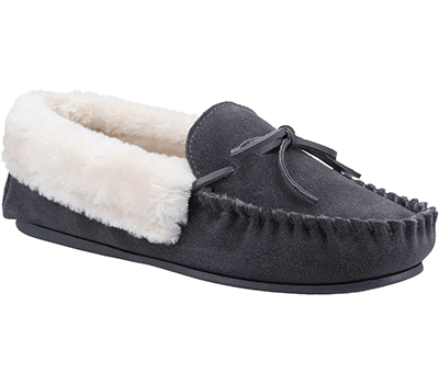 Image of Cotswold Grey Sopworth Slippers