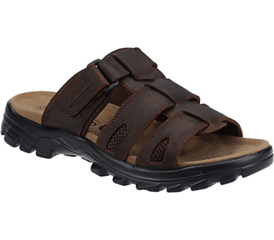 Image of Cotswold Brown Tayton Sandals
