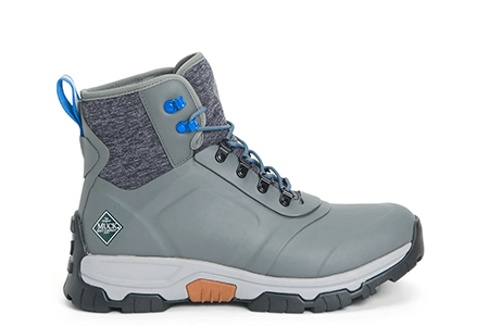 Image of Muck Boot Men's Apex Lace up Short Boots - Grey