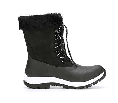Image of Muck Boot Women's Arctic Apres Lace up Boots in Black