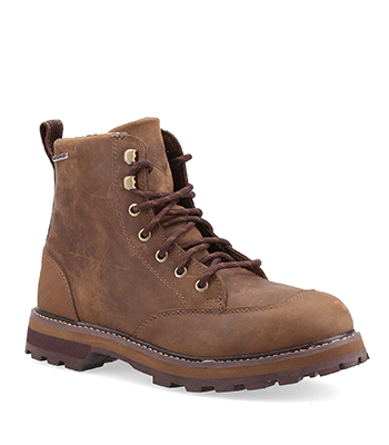 Image of Muck Boot Men's Foreman Leather Boots in Brown
