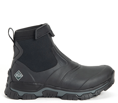 Image of Muck Boot Men's Apex Zip Short Boots in Black