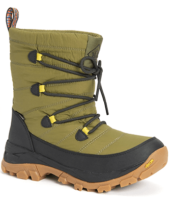 Image of Muck Boot Arctic Ice Nomadic Women's Short Boots in Moss - UK 9