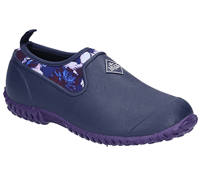 Image of Muck Boot Women's Muckster Low Shoe in Blue Print