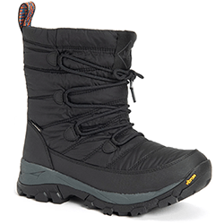 Small Image of Muck Boot Arctic Ice Nomadic Women's Short Boots in Black - UK 8