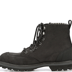 Extra image of Muck Boot Men's Foreman Leather Boots in Black - UK 10