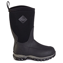 Small Image of Muck Boots Kids Rugged II Tall Boots - Black