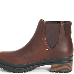 Extra image of Muck Boot Women's Liberty Chelsea Boot in Brown
