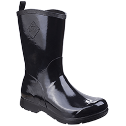Small Image of Muck Boot Women's Bergen Mid Boots in Black - UK 9