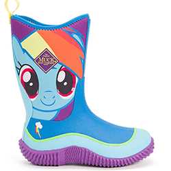 Small Image of Muck Boot Kids Hale Wellies in Rainbow