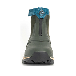 Extra image of Muck Boot Women's Apex Zip Short Boots in Moss - UK 3