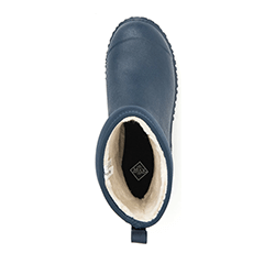 Extra image of Muck Boot Muckster Shearling Mid Boots in Navy - UK 6
