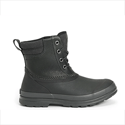 Small Image of Muck Boot Originals Lace up Duck Boot - Black