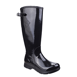 Small Image of Muck Boot Women's Tall Bergen Boots in Black - UK 4