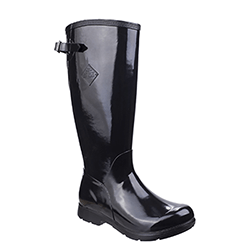 Image of Muck Boot Women's Tall Bergen Boots in Black