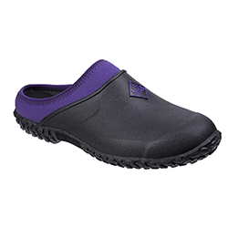 Small Image of Muck Boot Women's Muckster II Clog in Black/Purple