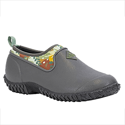 Small Image of Muck Boot Women's Muckster II Low Shoe in Grey/Print