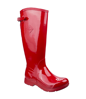 Image of Muck Boot Women's Tall Bergen Boots in Red - UK 8
