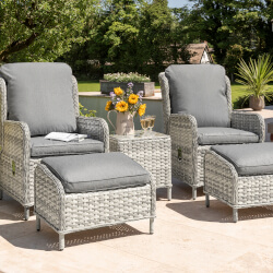 Small Image of Wroxham Flexible Relax Set - Grey