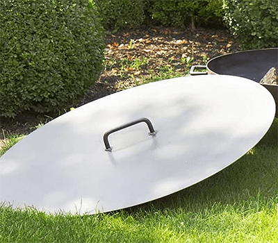 Image of Cook King 80.5cm Steel Lid for Fire Bowls