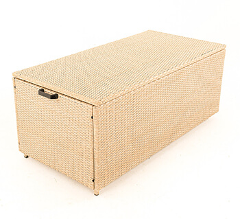 Image of Serenity Weave Cushion Storage Box in Natural
