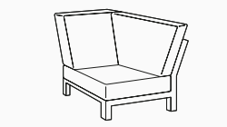 Life Nevada Corner Module - dimensions image