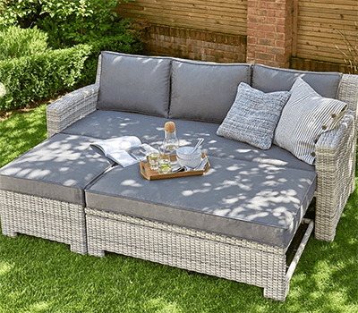 Image of Norfolk Leisure Oxborough Sofa Daybed in Grey