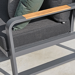 Extra image of LIFE Montana Corner Sofa Set with Adjustable Luka Table