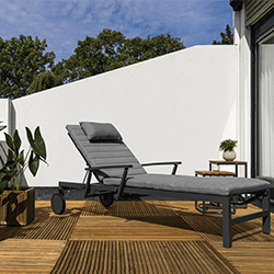 Extra image of Life Anabel Sun Lounger in Lava / Mist