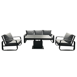 Extra image of Norfolk Leisure Handpicked Babingley 3 Seat Lounge Set with Adjustable Table