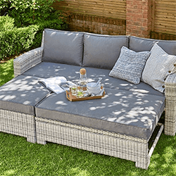 Image of Norfolk Leisure Oxborough Sofa Daybed in Grey