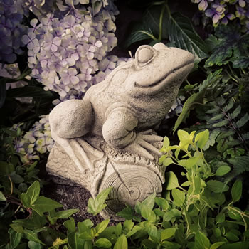 Image of Tree Frog Stone Ornament