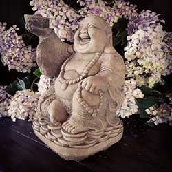 Small Image of Lucky Buddha Stone Ornament