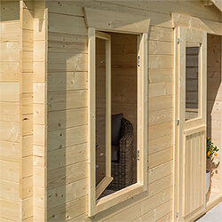 Extra image of Rowlinson Garden Studio Log Cabin