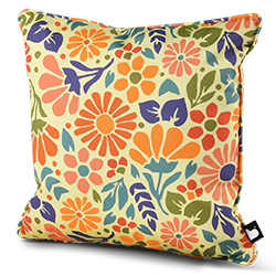 Image of Extreme Lounging B Cushion Art Collection - Flower Power